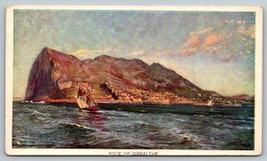 Rock of Gibraltar  The Prudential Insurance Company  Postcard