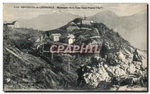 Old Postcard Grenoble Surroundings Mountain Tower Without Venom