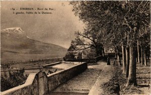 CPA EMBRUN - Bord du Roc a gauche, Vallée de la Durance (453467)