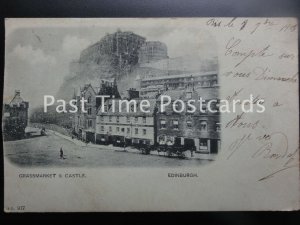 c1903 Edinburgh, Grassmarket, BLACK BULL LODGINGS for TRAVELLERS & WORKING MEN