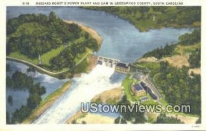 Buzzard Roost's Power Plant & Dam - Greenwood County, South Carolina