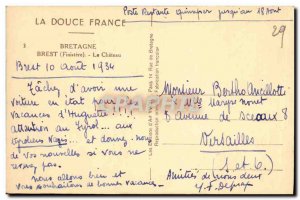 Old Postcard Britain Breast Le Chateau