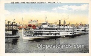 Day Line Boat Hendrick Hudson Albany, NY USA Ship Unused 