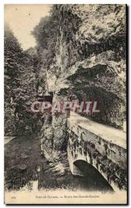 Old Postcard Royans Pont De Road Of Great Narrow