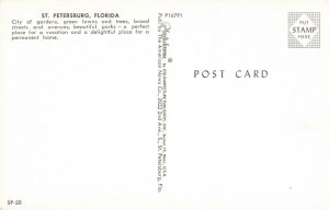 Postcard City of Gardens St Petersburg Florida