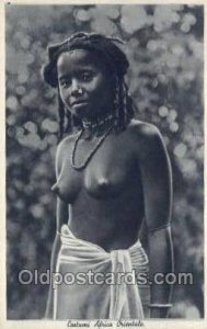 Costumi Africa Orientale African Nude Unused 