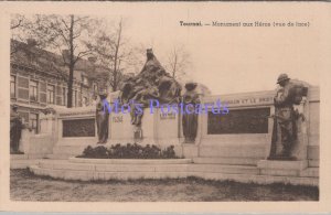 Belgium Postcard - Tournai Monument Aux Heros, Hainaut, Wallonia  DC2103