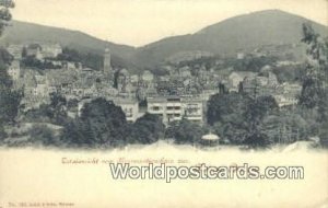 Totalansicht com Houversationshaus aus Baden Baden Germany Unused 