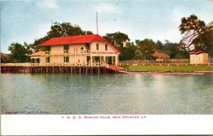 Vtg Postcard c. 1907 YMGC Rowing Club New Orleans, LA - CB Mason Pub UNP S19