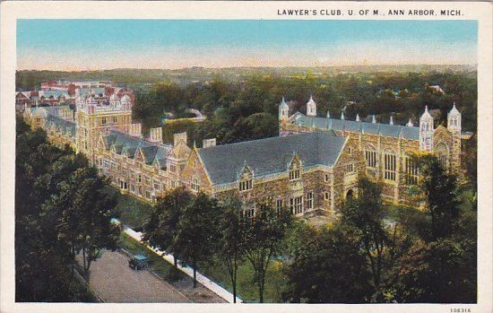 Lawyer's Club I Of M Ann Arbor Michigan