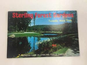 Tuxedo New York Sterling Forest Gardens Souvenir Folder Vintage Postcard K98245