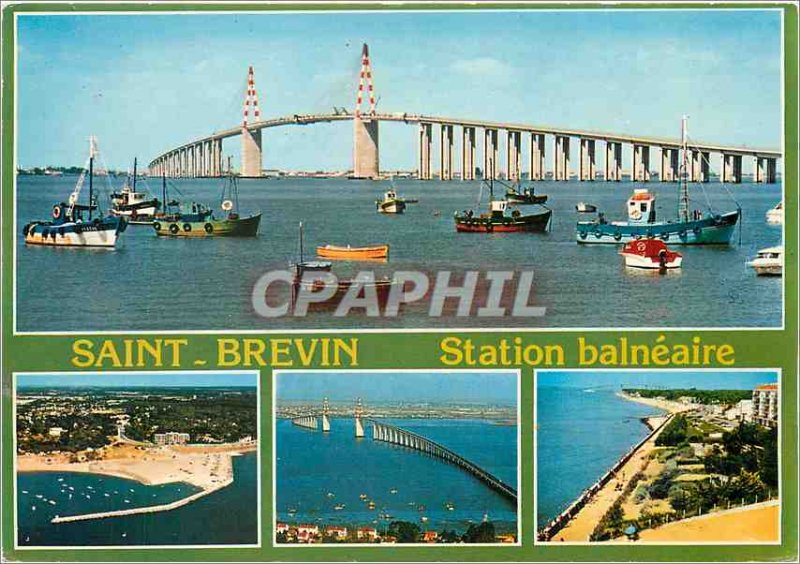 Modern Postcard St Brevin (L A) Situated on the estuary of the Loire or ea re...