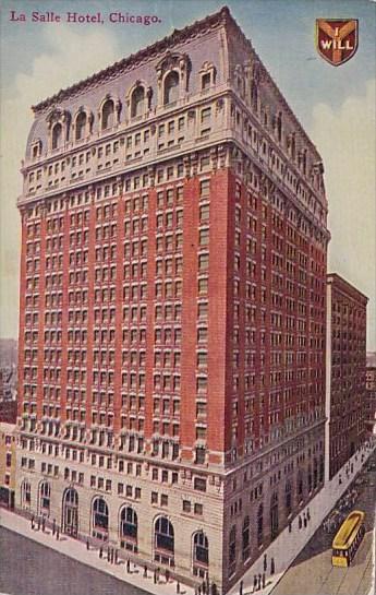 Illinois Chicago La Salle Hotel 1911