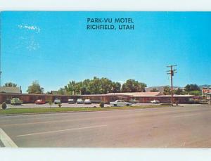 Surface Wear Pre-1980 MOTEL SCENE Richfield Utah UT hk1445