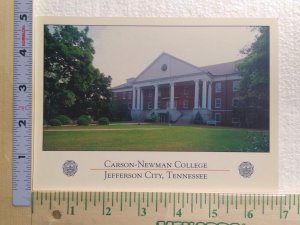 Postcard Henderson Humanities Bldg., Carson-Newman College, Jefferson City, TN