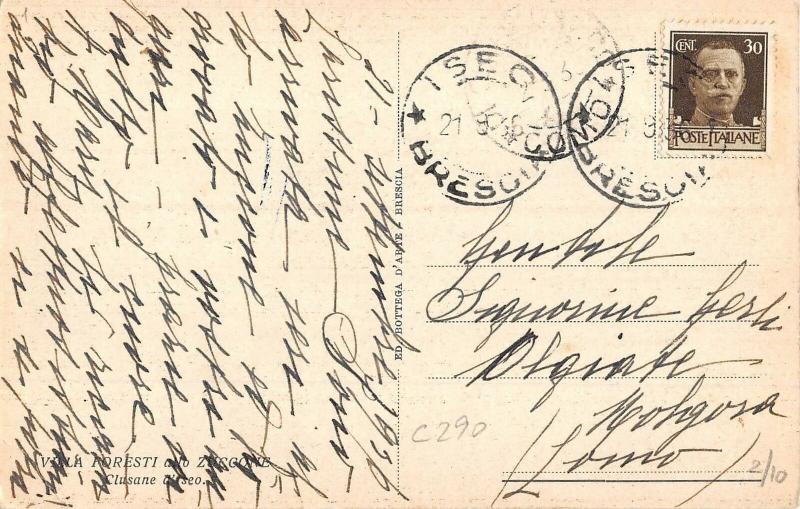 C0290 Italy Brescia Villa Foresti PPC