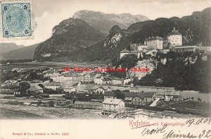 Austria, Kufstein, Mit Kaisergebirge, Stengel Pub No 2936