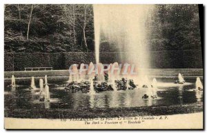 Old Postcard Versailles The park The pool of & # 39Encelade