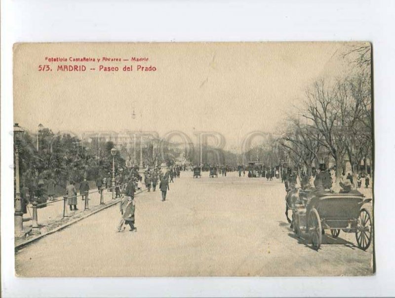 3048454 SPAIN Madrid Paseo del Prado Vintage PC