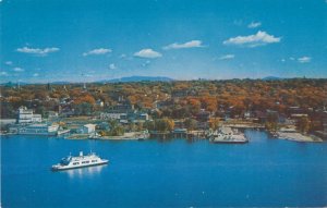 M.V. Adirondack Ferry on Lake Champlain near Burlington VT, Vermont