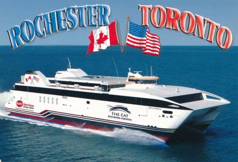 The CAT - Rochester New York to Toronto Ontario - Fast Ferry