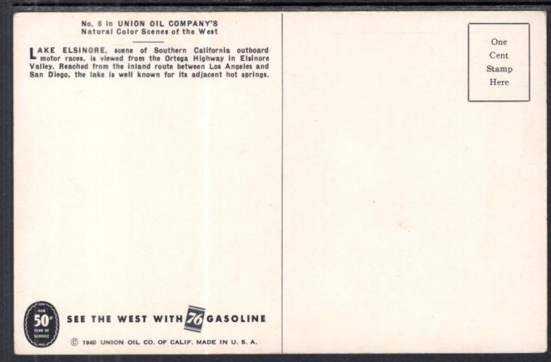 Lake Elsinore,Southern CA BIN