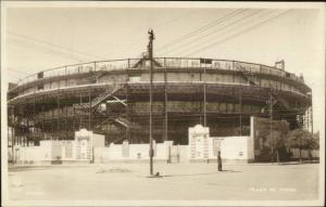 Mexico City Bull Ring Plaza de Toros Real Photo Postcard