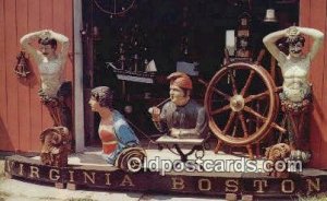 Nautical Relics Of Old Cape Cod, Massachusetts, MA USA Sailboat Unused 