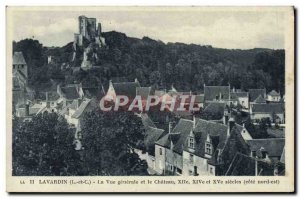 Old Postcard Lavardin The Vue Generale And Chateau