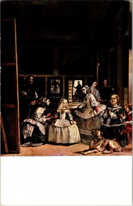 VELAZQUEZ Art PRADO MUSEUM Continental Postcard CB1