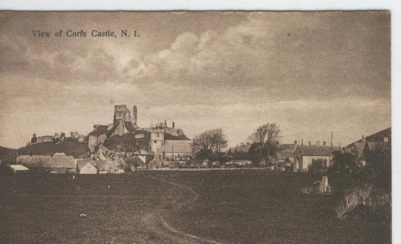 Postal (PostCard) castillos numero 060: View of Corte Castle