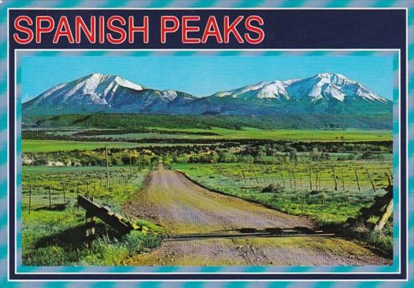 Colorado Spanish Peaks Near La Veta