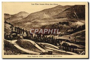 Postcard Old Hate Verdon Valley Laces Col D & # 39Allos