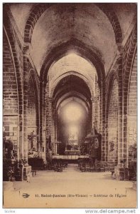 Saint-Junien (Hte-Vienne) - Interieur de l'Eglise , France , 00-10s