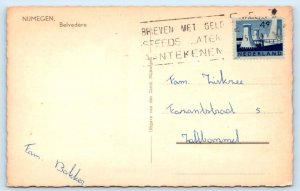 Nijmegen Belvédère watchtower NETHERLANDS Postcard