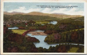 The Narrows Connecticut River Wells River And Woodsville New Hampshire C132