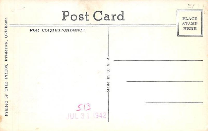 Carnegie Library  Frederick OK 