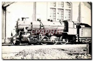 PHOTO CARD Castres Hermann Train Locomotive