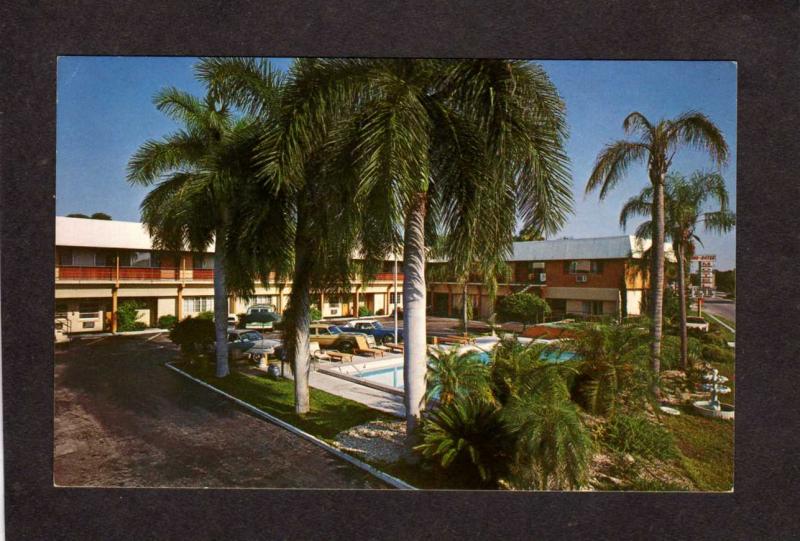 FL Southland Motel Sarasota Florida Postcard near Lido Beach