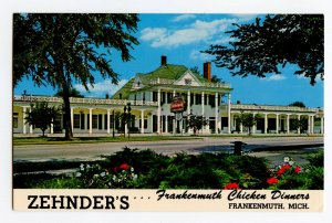 Zehnder's Frankenmuth Chicken Dinners Frankenmuth MI Michigan Postcard