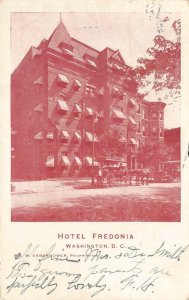 HOTEL FREDONIA Washington, D.C. Wm. W. Danenhower 1909 Vintage Postcard