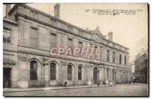 Postcard Old Bordeaux Library of the city Place du Chatelet