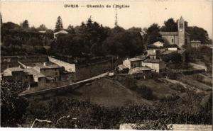 CPA CURIS-Chemin de l'Église (235914)