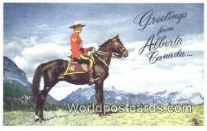 Alberta Canada Postcard