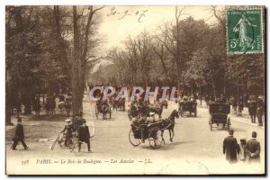 Old Postcard Paris The Bois de Boulogne Acacias