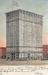 ATLANTA GEORGIA~CANDLER BUILDING-NOW HOTEL-127 PARK PLACE NE~1907 TUCK POSTCARD