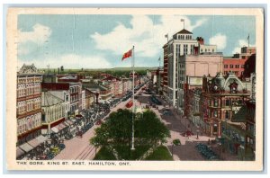 1962 The Gore King Street East Hamilton Ontario Canada Vintage Postcard