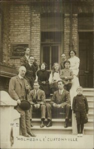 Holmsdale Board Residence - Cliftonville UK c1910 RPPC - Margate Kent