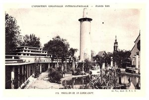 Paris Expo Coloniale Internationale 1931  Pavillon de la Guadeloupe