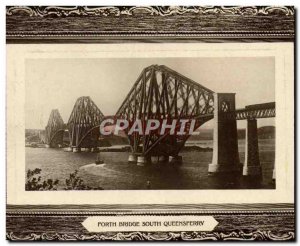 Old Postcard Forth Bridge South Queensferry